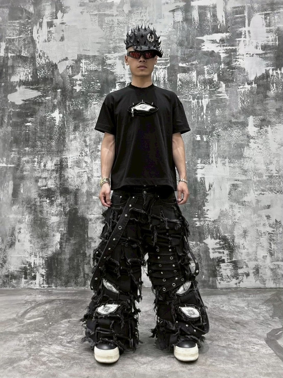 2/28 20:00発売【UNIZ】Monster Zip Eye T-Shirt / 【ユニズ】ジップアイ半袖Tシャツ