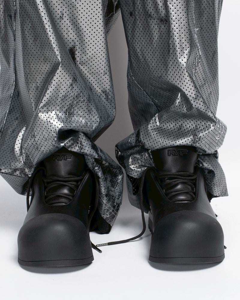 【F.V.V.O】R/F Architectural Combat low Boots