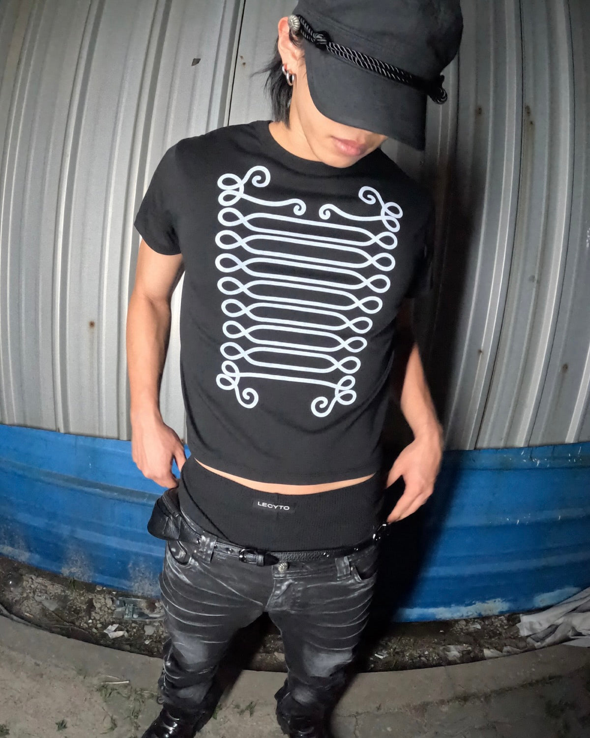 【LECYTO】Binary Hussar T-Shirt