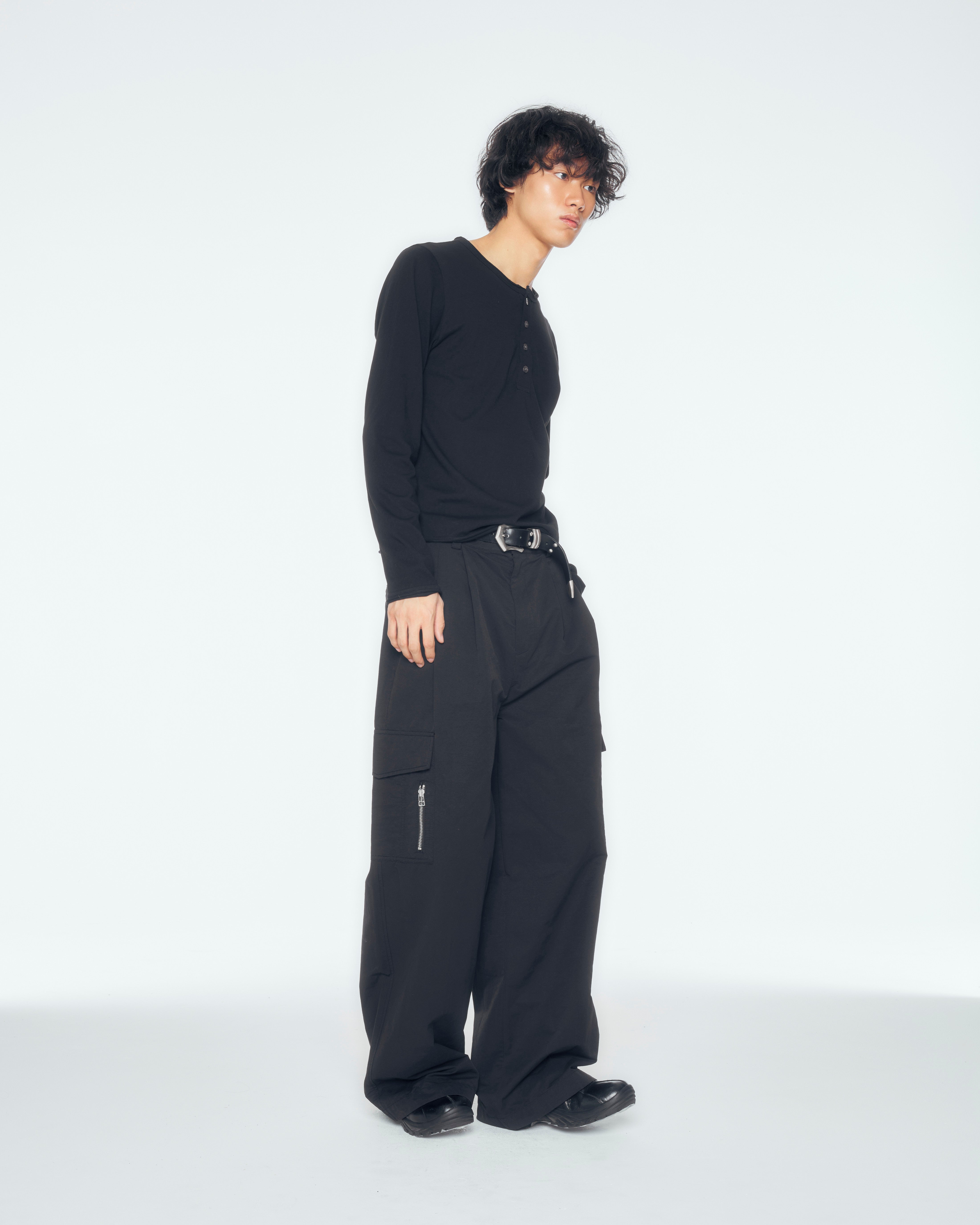 CS】two tuck nylon cargo trousers – PRESSING WEB SHOP