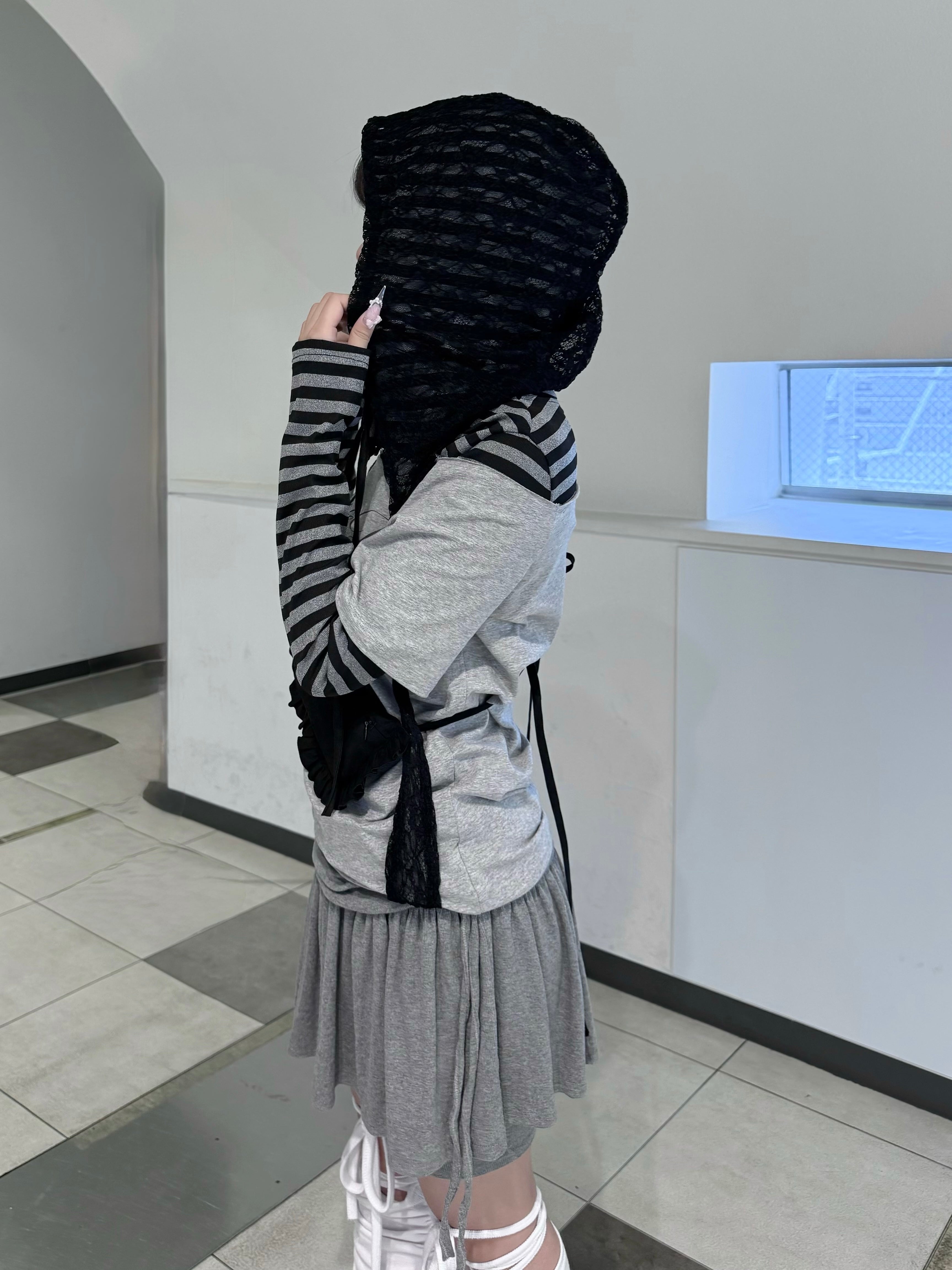 名古屋店WEB限定受注制【nmtc+】drawstring leggings skirt (3color)