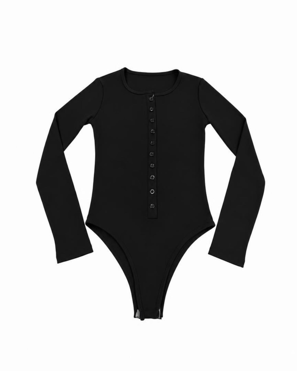 受注制【nmtc+】button slim fit body suit (2color)