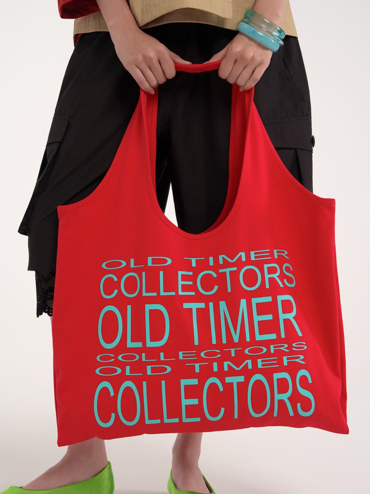 【ESC STUDIO】Big old timer market bag
