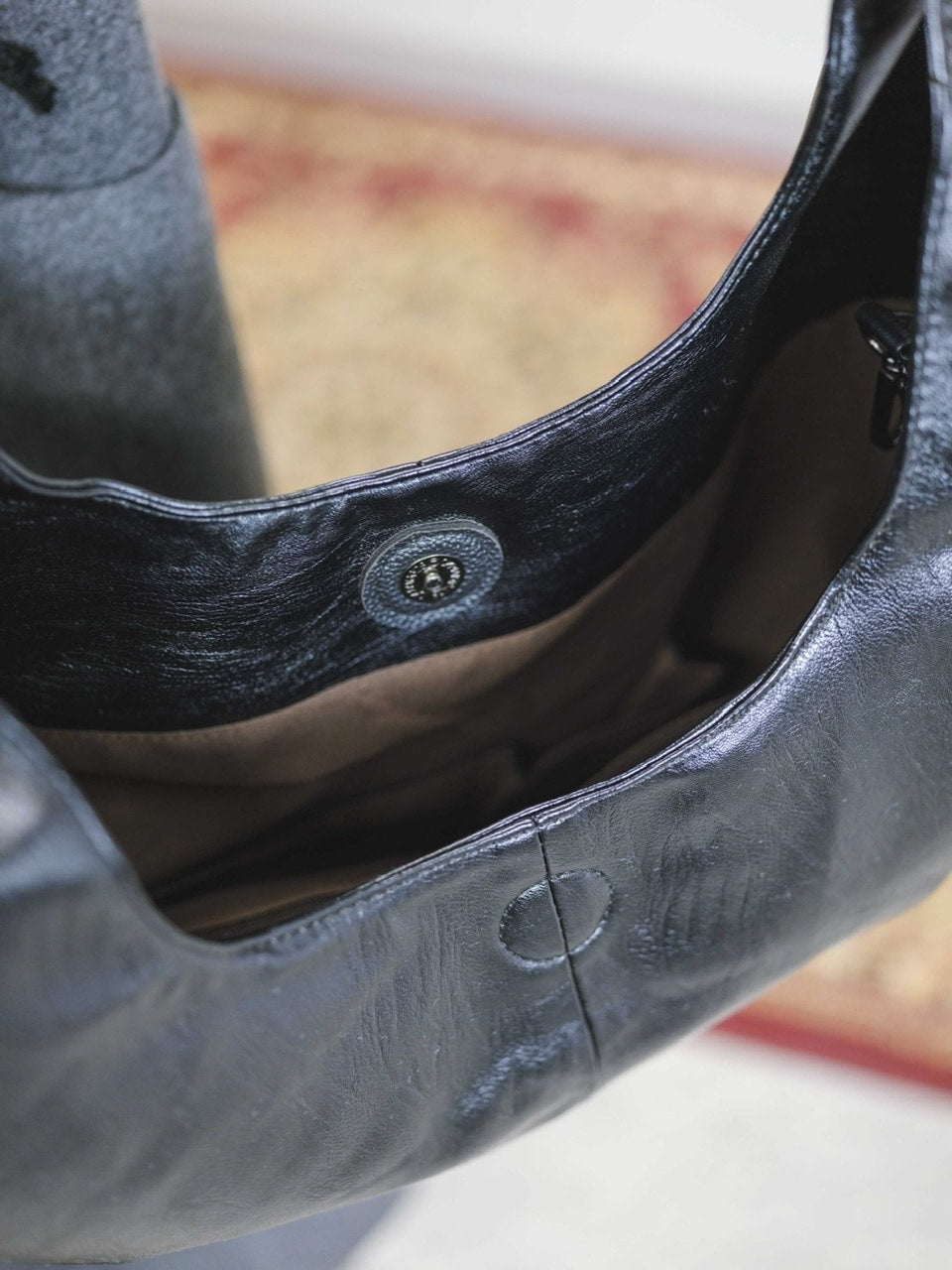 受注制【Chikashitsu +】2way leather bag