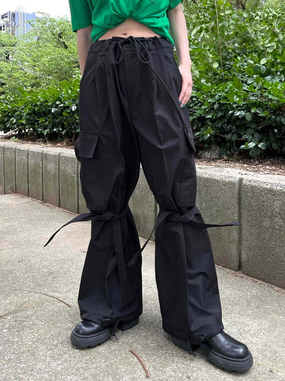 受注制【Chikashitsu +】cargo slacks pants (3color)