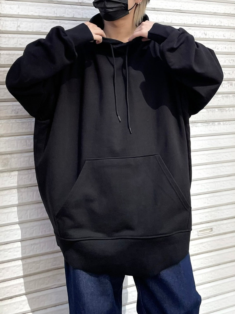 受注制【Chikashitsu +】oversized hoodie (2color)