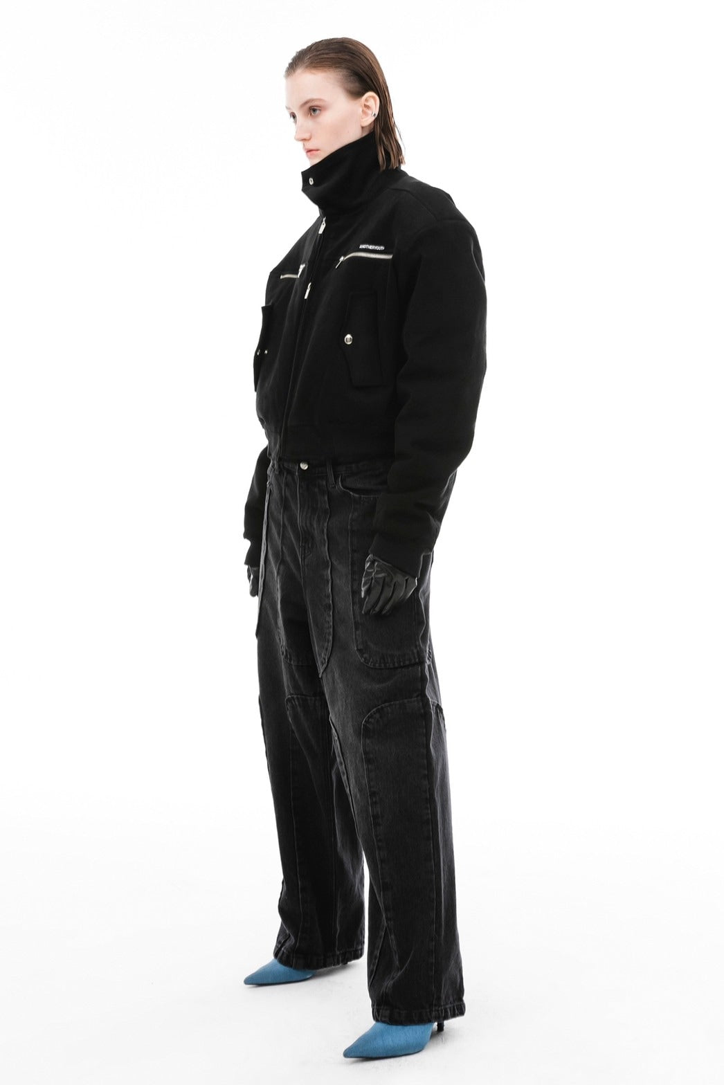 【ANOTHERYOUTH】panel jeans