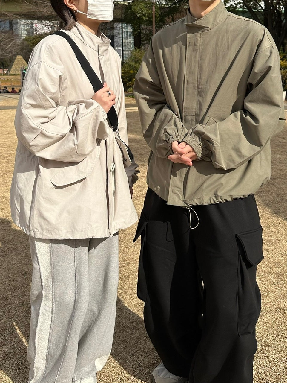 受注制【Chikashitsu +】cotton blouson(3color) / 【チカシツプラス】コットンジャケット