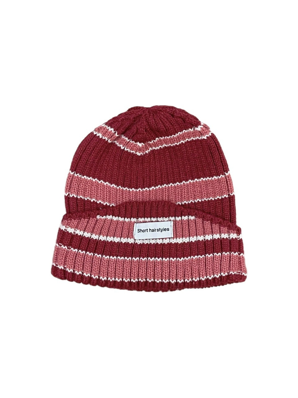 受注制【Chikashitsu +】border beanie (7color)