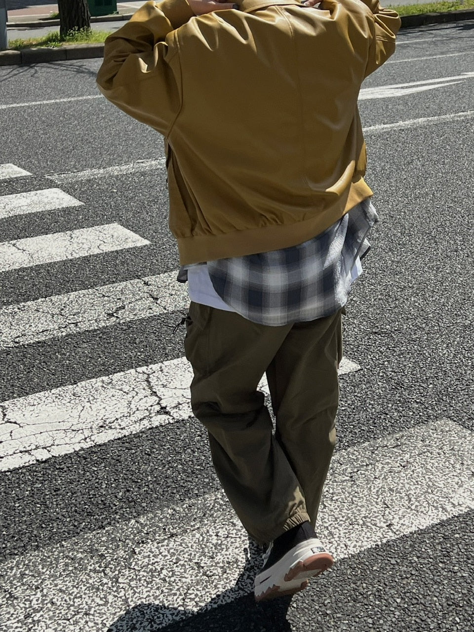大阪店WEB限定受注制【Chikashitsu +】over fit shadow check shirt (3color)
