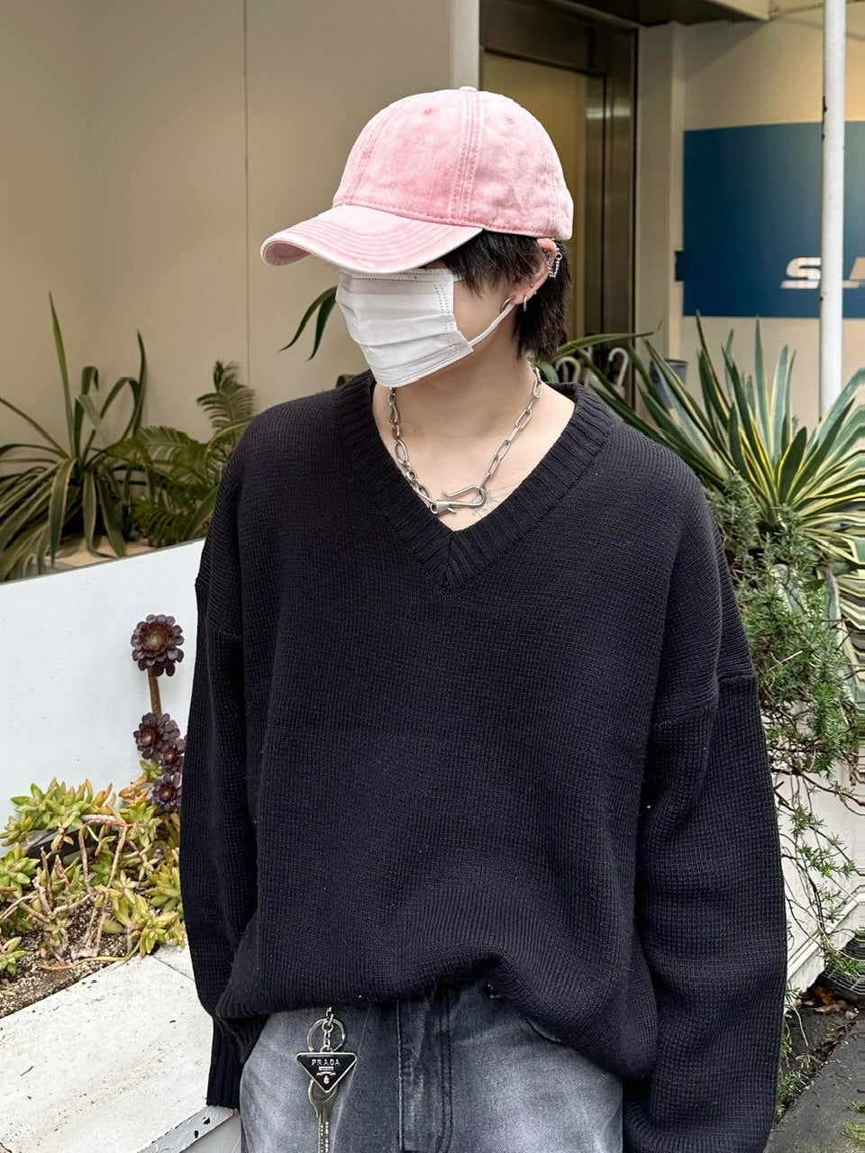 受注制【Chikashitsu +】vintage wash cap (3color)