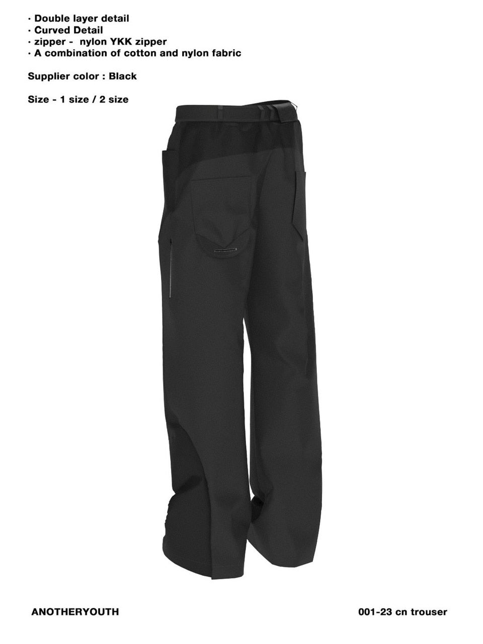 【ANOTHERYOUTH】cn trouser