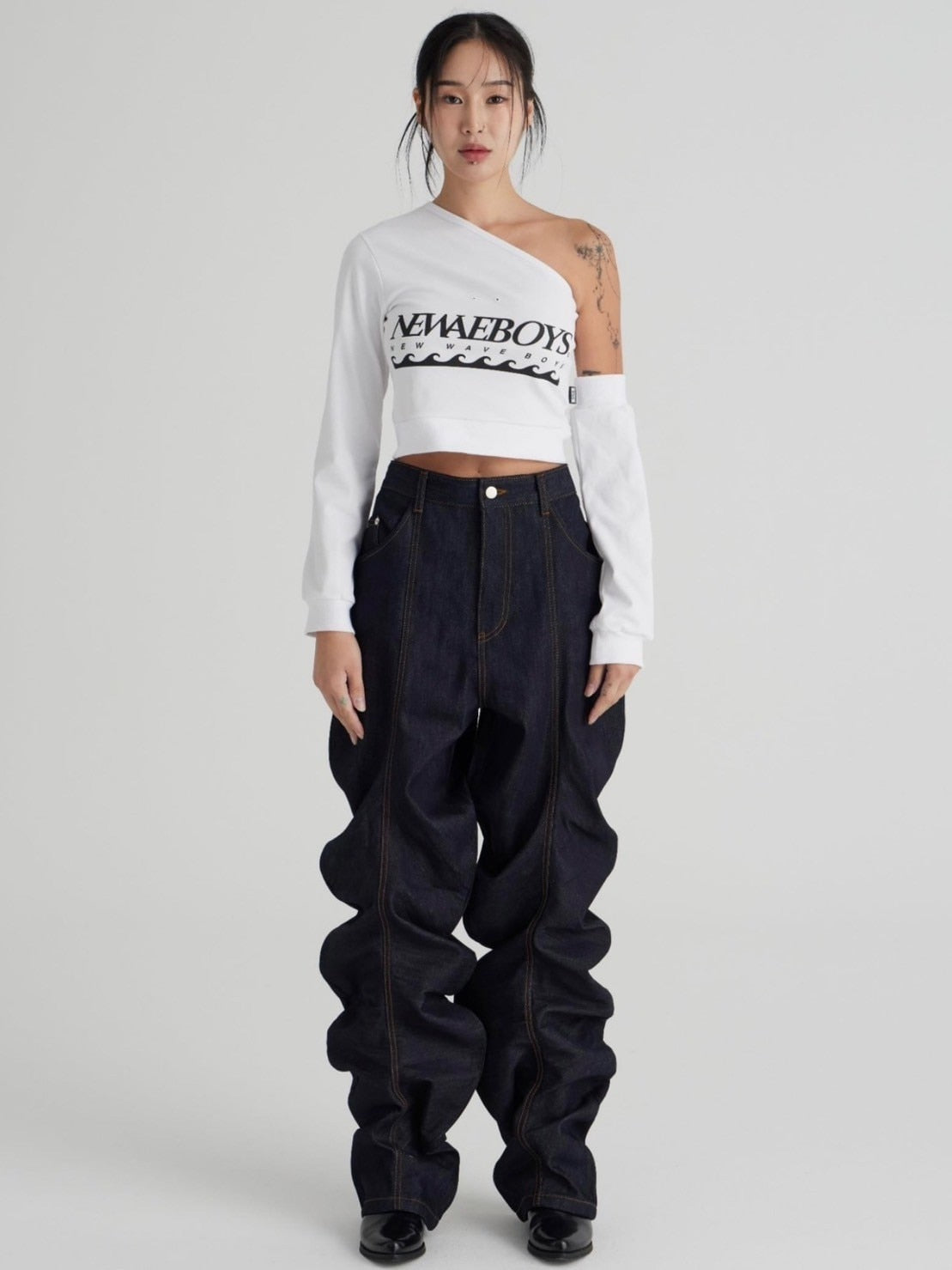 【NEWWAVEBOYS】Separation Sleeve Logoplay MTM