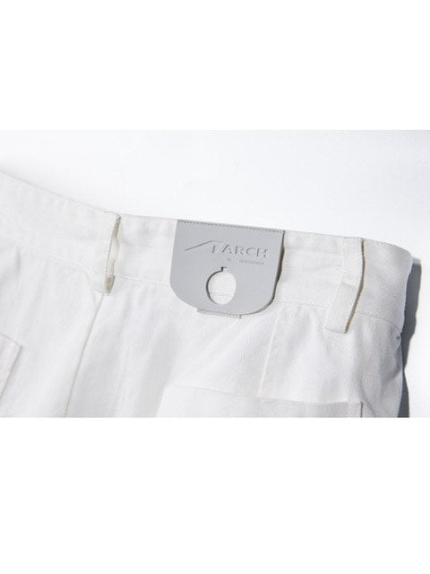 【ARCH by ROARINGWILD】Knee Pleat Jeans