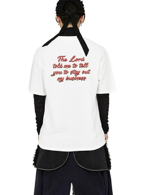 【SUNDAY OFF CLUB】LORD TOLD ME Short Sleeve