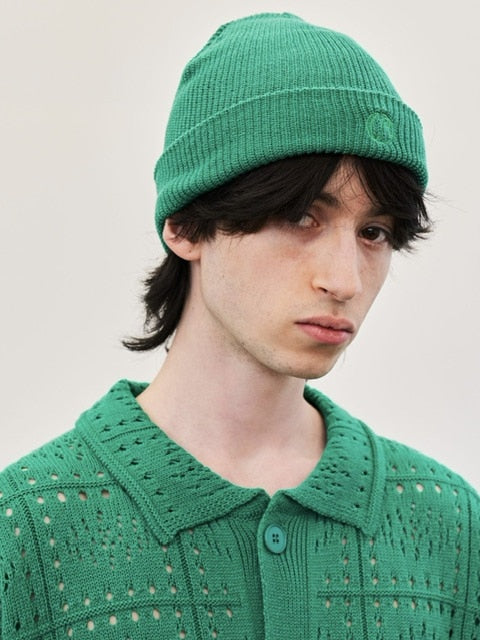 【RE:ON STUDIO】REON LOGO COTTON BEANIE