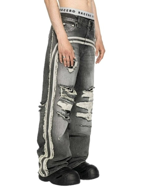 【RACER WORLDWIDE】Track Jeans