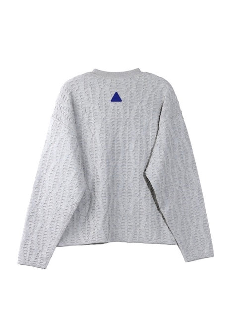 【ARCH by ROARINGWILD】FISH SCALE PATTERN SWEATER