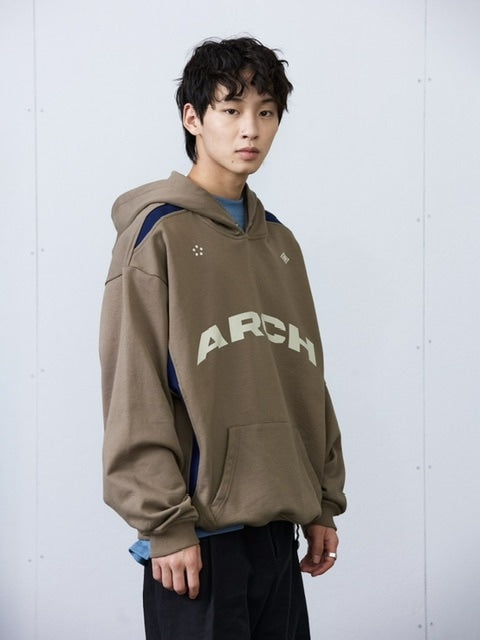 【ARCH by ROARINGWILD】PREPPY STYLE HOODIE