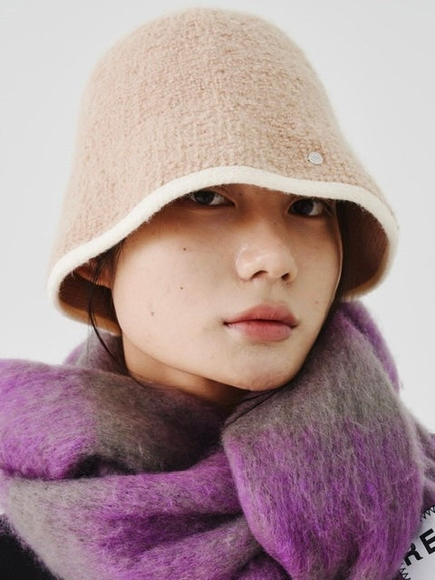 【RE:ON STUDIO】BI-COLOR BUCKET HAT (4color)