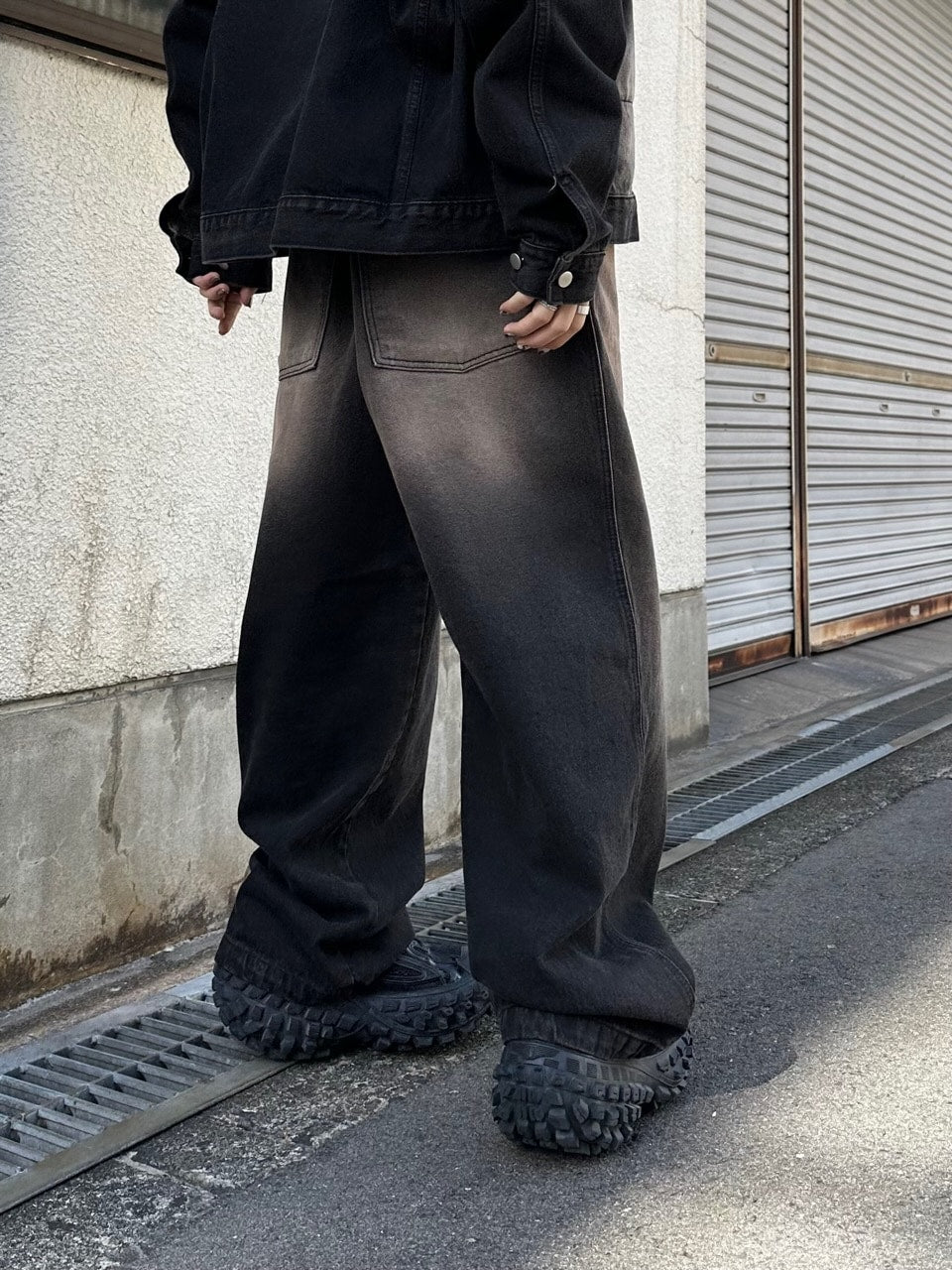 Chikashitsu +】vintage wash denim pants (2color) – PRESSING WEB SHOP