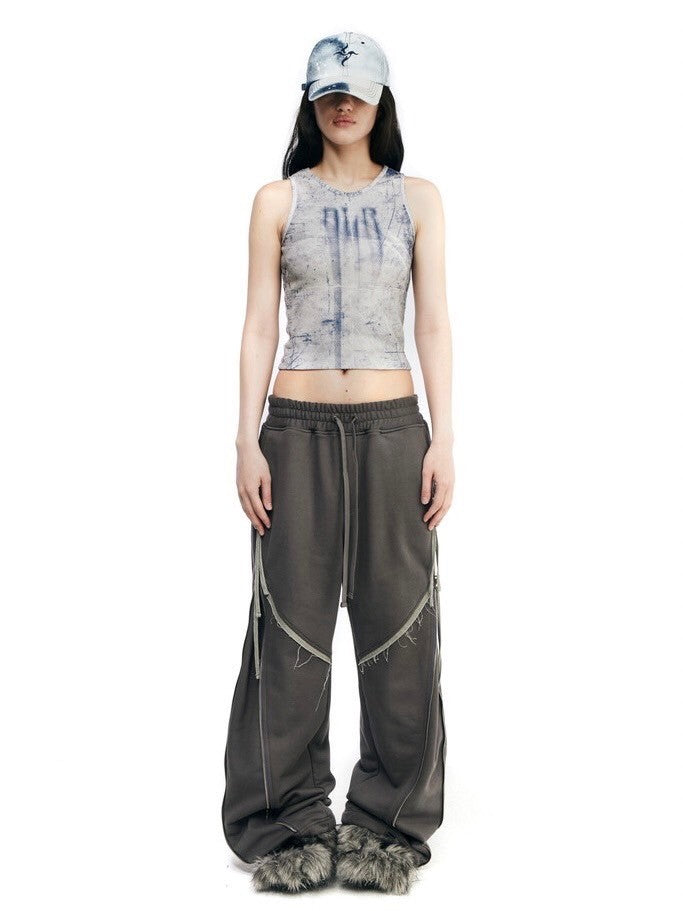 【BLR BLUER】BLR Printed Sleeveless