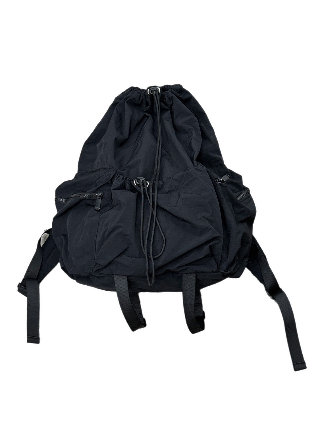 受注制【Chikashitsu +】pocket string backpack (2color) / 【チカシツプラス】ポケットストリングバッグパック