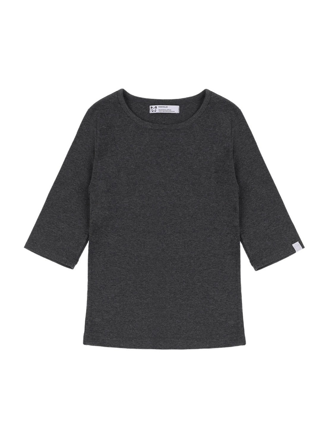 【FANCY CLUB】THREE QUARTER BASIC T-SHIRT