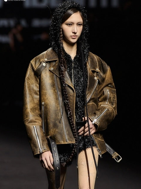 【HOLY NUMBER 7】VINTAGE RIDER JACKET