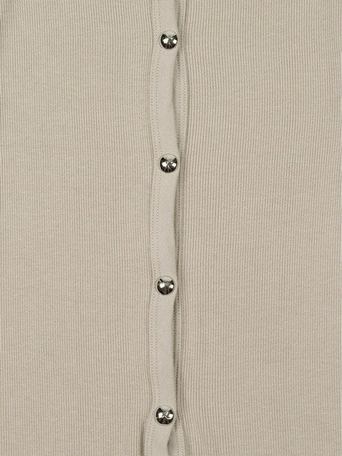 【ROCK CAKE】Nickel Snap Slim Cardigan