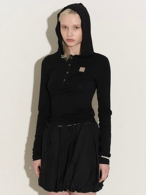 【ROCK CAKE】Square Logo Hoodie