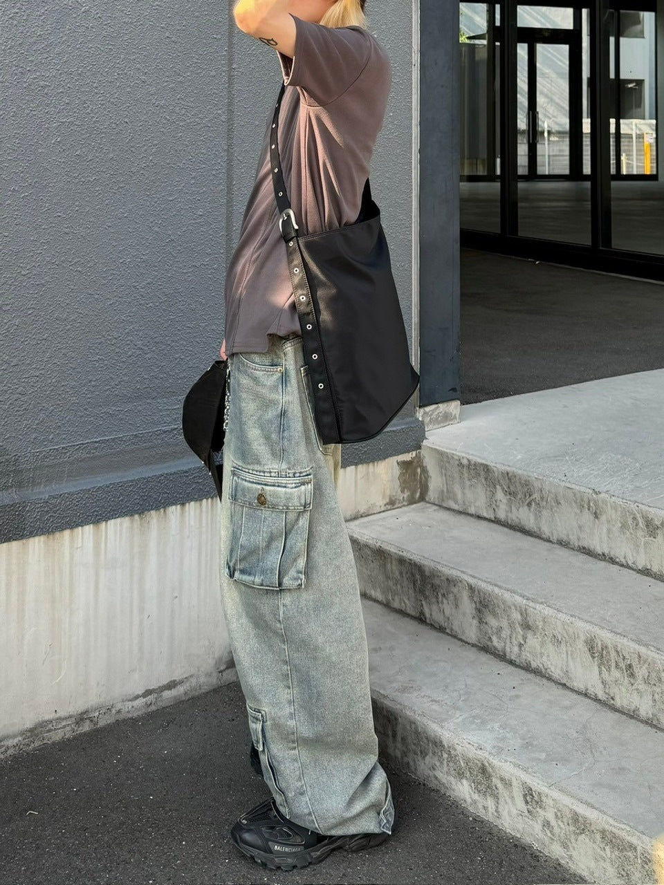 受注制【Chikashitsu +】compact stitch rib t-shirt (3color) / 【チカシツプラス】コンパクトステッチリブ半袖Tシャツ