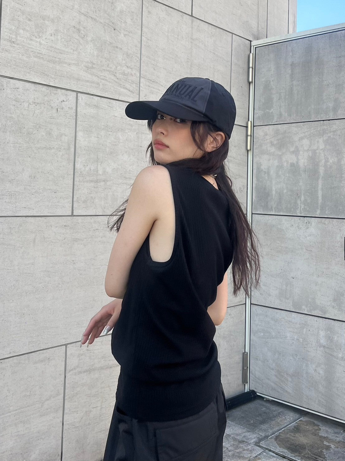 受注制【nmtc +】tight tank top (3color)