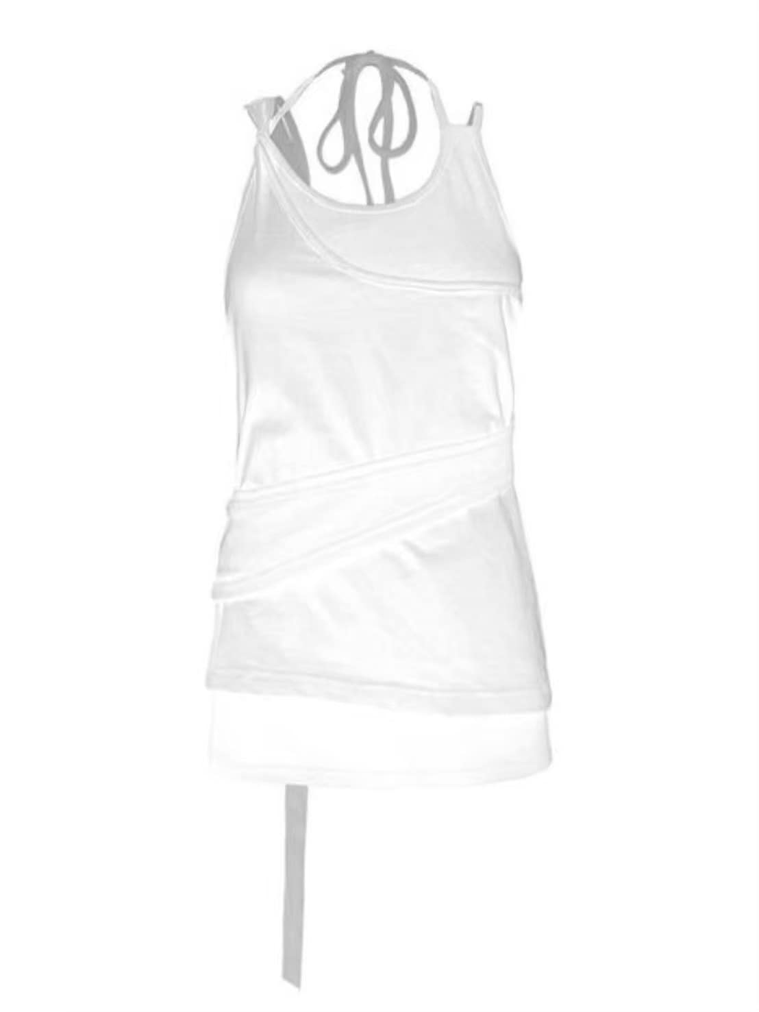 【NACHE】MULTIWAY LAYERED SLEEVELESS