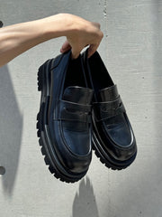 受注制【Chikashitsu +】double sole loafer