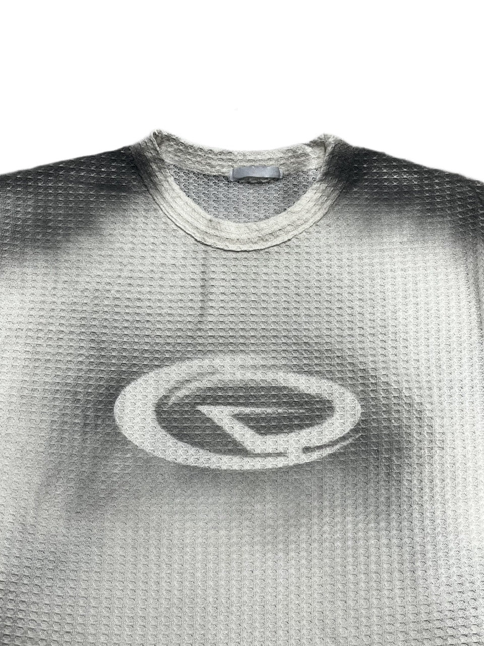 受注制【Never mind the XU】washing waffle tee (3color)