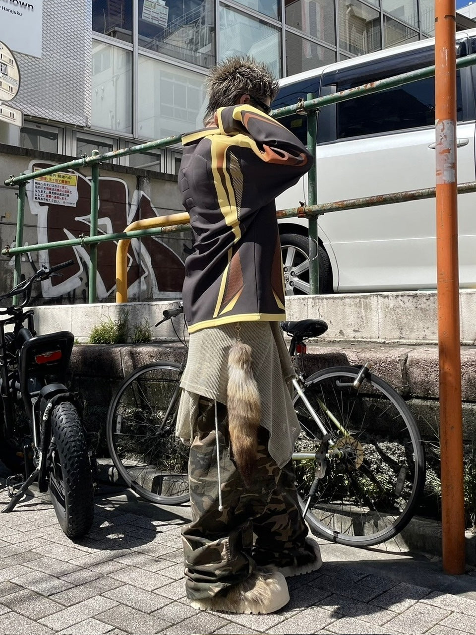 【Never mind the XU】camouflage pants (2color)