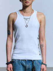 【SCHISM INDUCING】MUSCLE TANK TOP