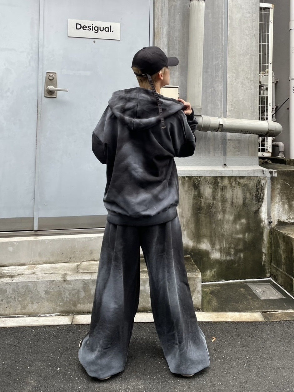 受注制【nmtc +】washing zip up hoodie (3color) / 【エヌエムティーシープラス】ウォッシングジップアップパーカー