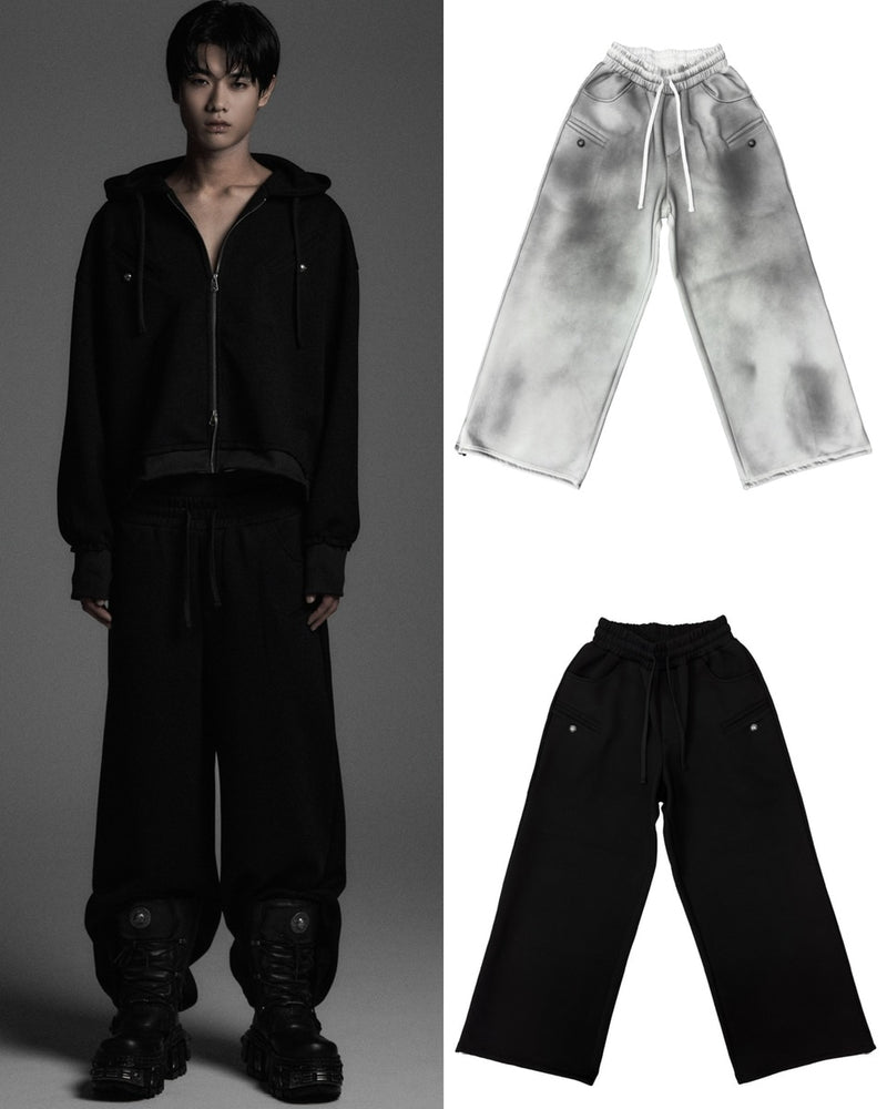 【Rosen Kreuz】the taste“V” WIDE OVERFIT SET UP PANTS