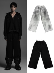 【Rosen Kreuz】the taste“V” WIDE OVERFIT SET UP PANTS