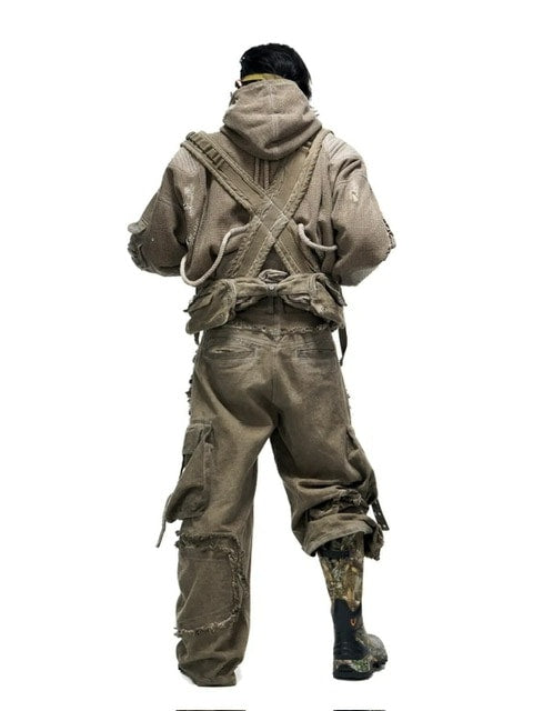 【PERSONSOUL】Cotton Armor Hoodie