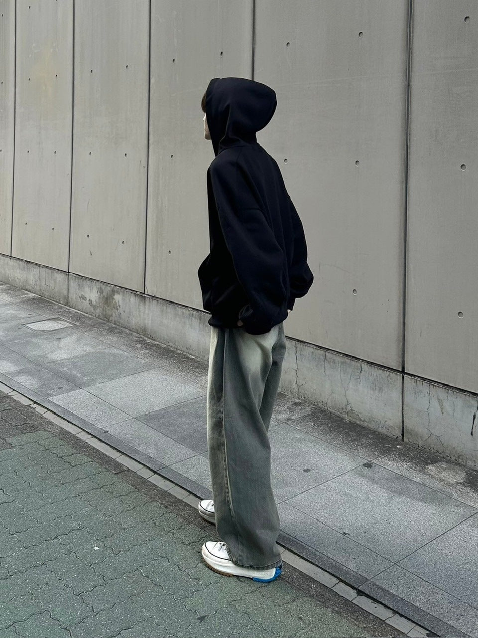 受注制【youll】double zip hoodie (2color)