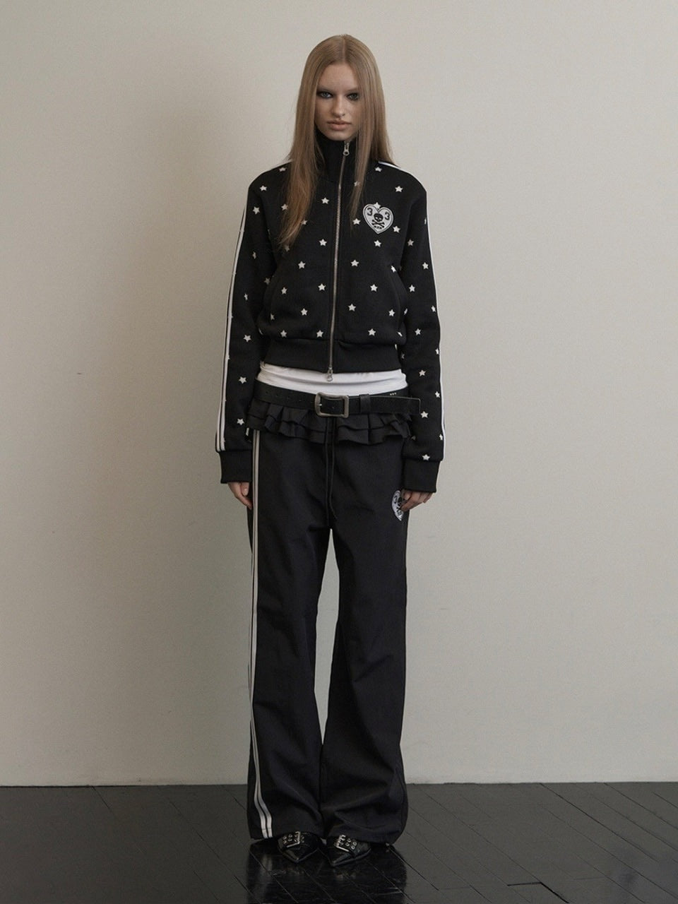 【SETUP‐EXE】STAR SPORTY ZIP-UP / 【セットアップエグゼ】スタースポーティージップアップジャケット