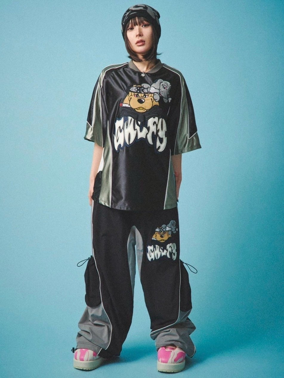 【GALFY】病みに争いしサイバーTシャツ