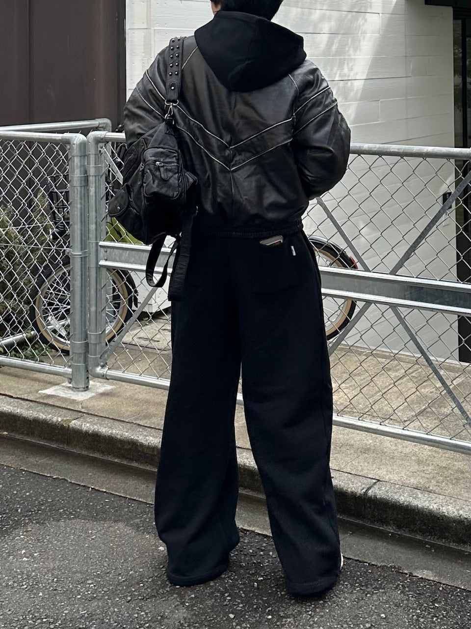 大阪店WEB限定受注制【Chikashitsu +】leather studs backpack