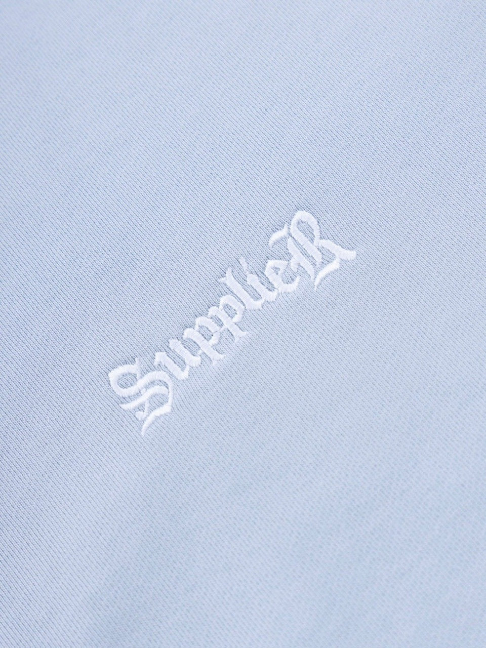 【SUPPLIER】2-Tone Rhinestone Cross Zip Hoodie