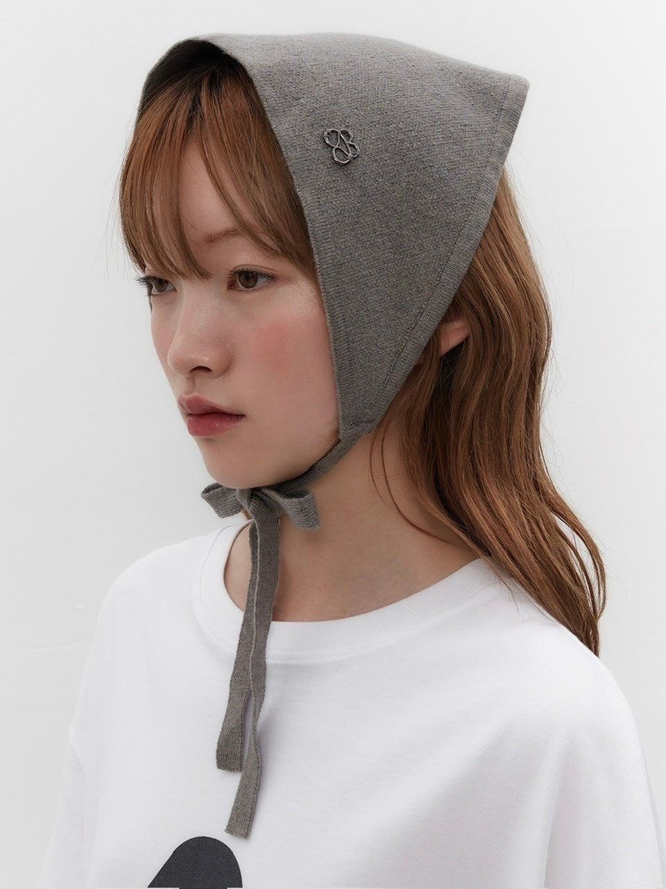 【TUOMIO】KNIT STRAP BONNET