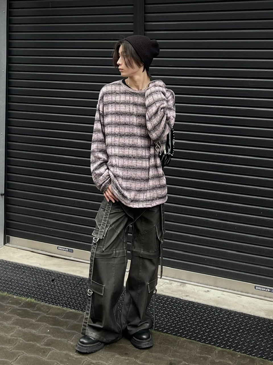 【Chikashitsu +】gradation border knit (5color) / 【チカシツプラス】グラデーションボーダー長袖ニット