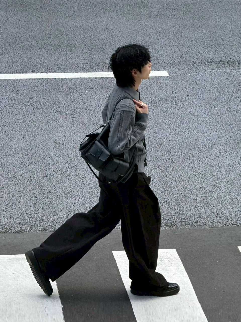 【Chikashitsu +】4pocket leather bag